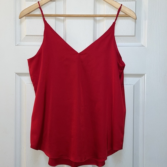Express Tops - Express Downtown Cami red XS